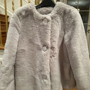 Patty Kim Faux Fur Coat!